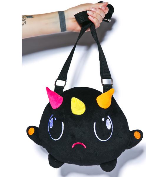 plush crossbody bag