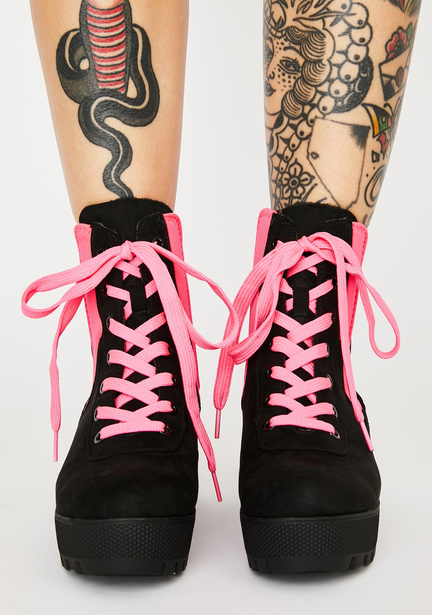 blackpink combat boots