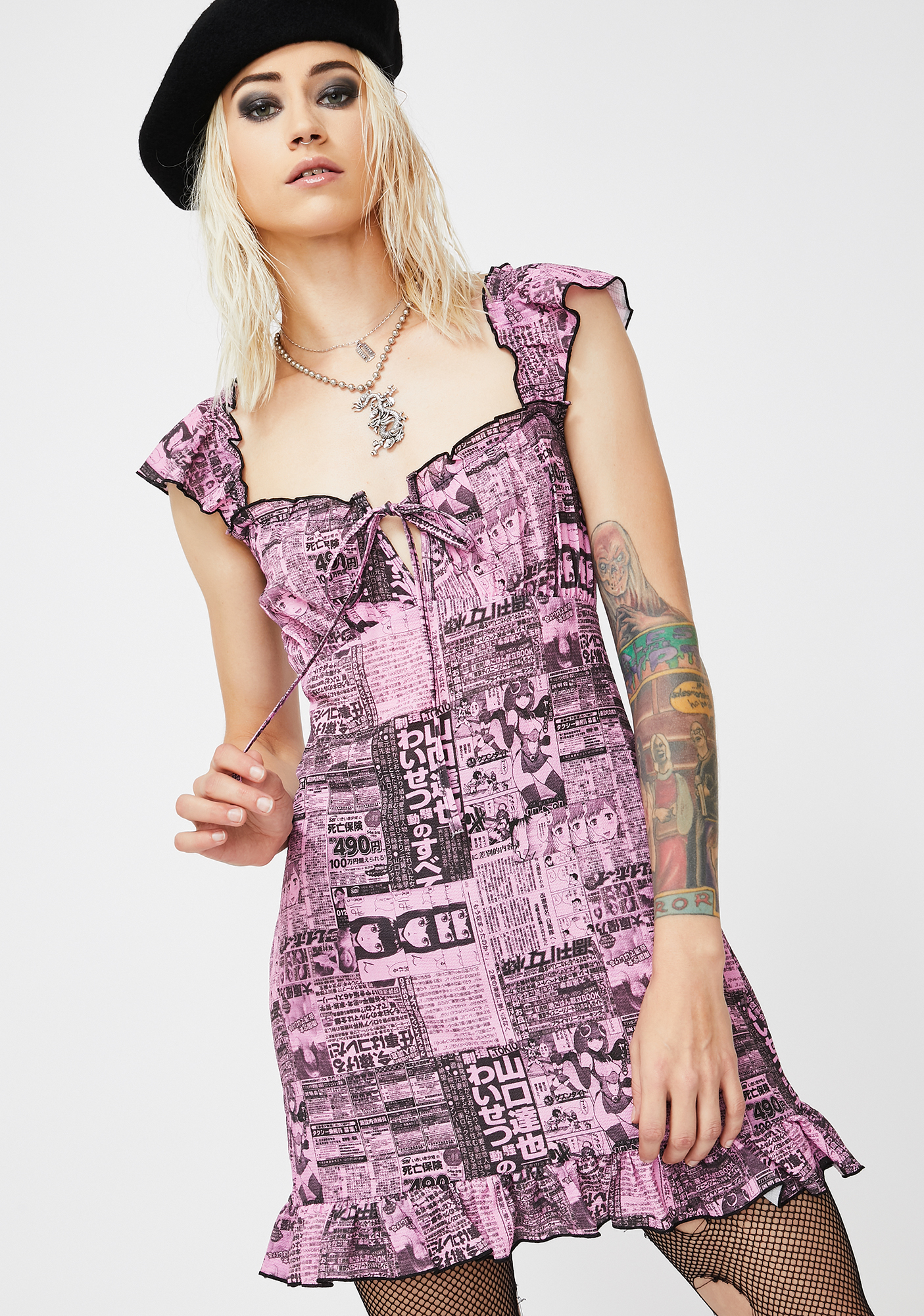 rihanna molly goddard dress