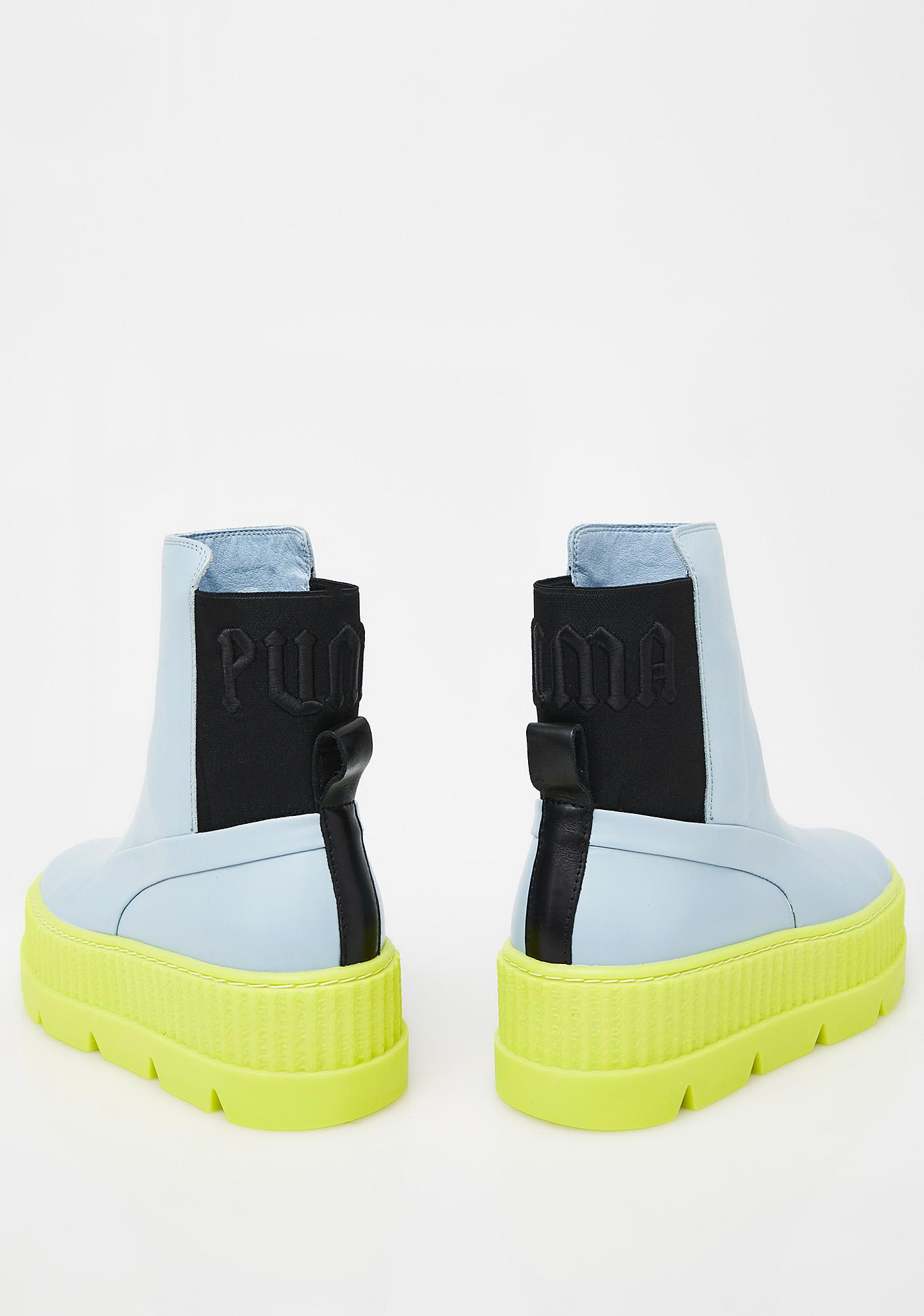 puma fenty neon