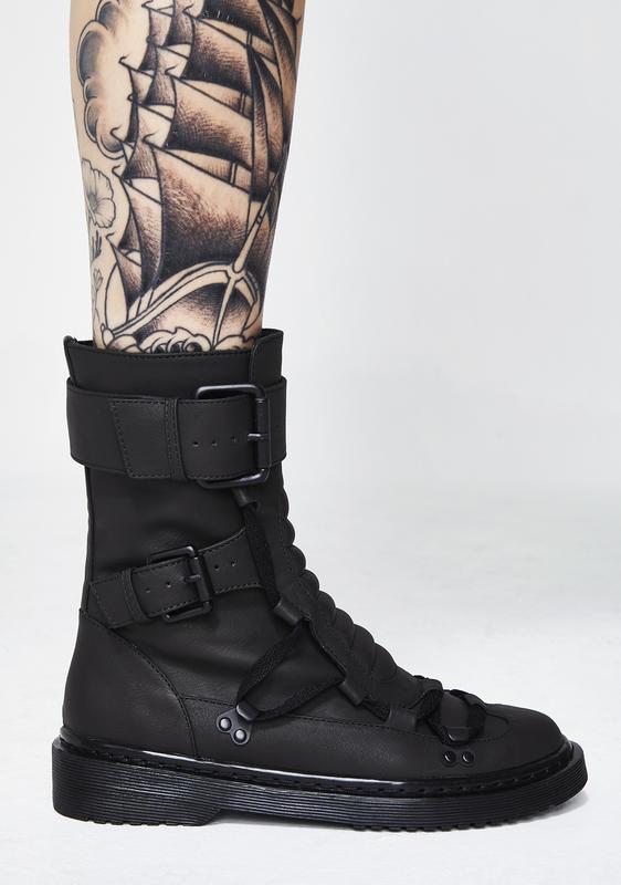 juno faux shearling stretch boot