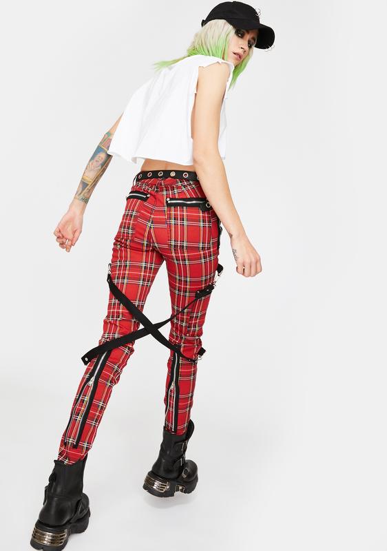 tripp nyc plaid pants mens