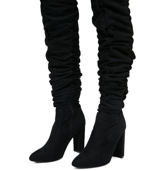 belted boots thigh high