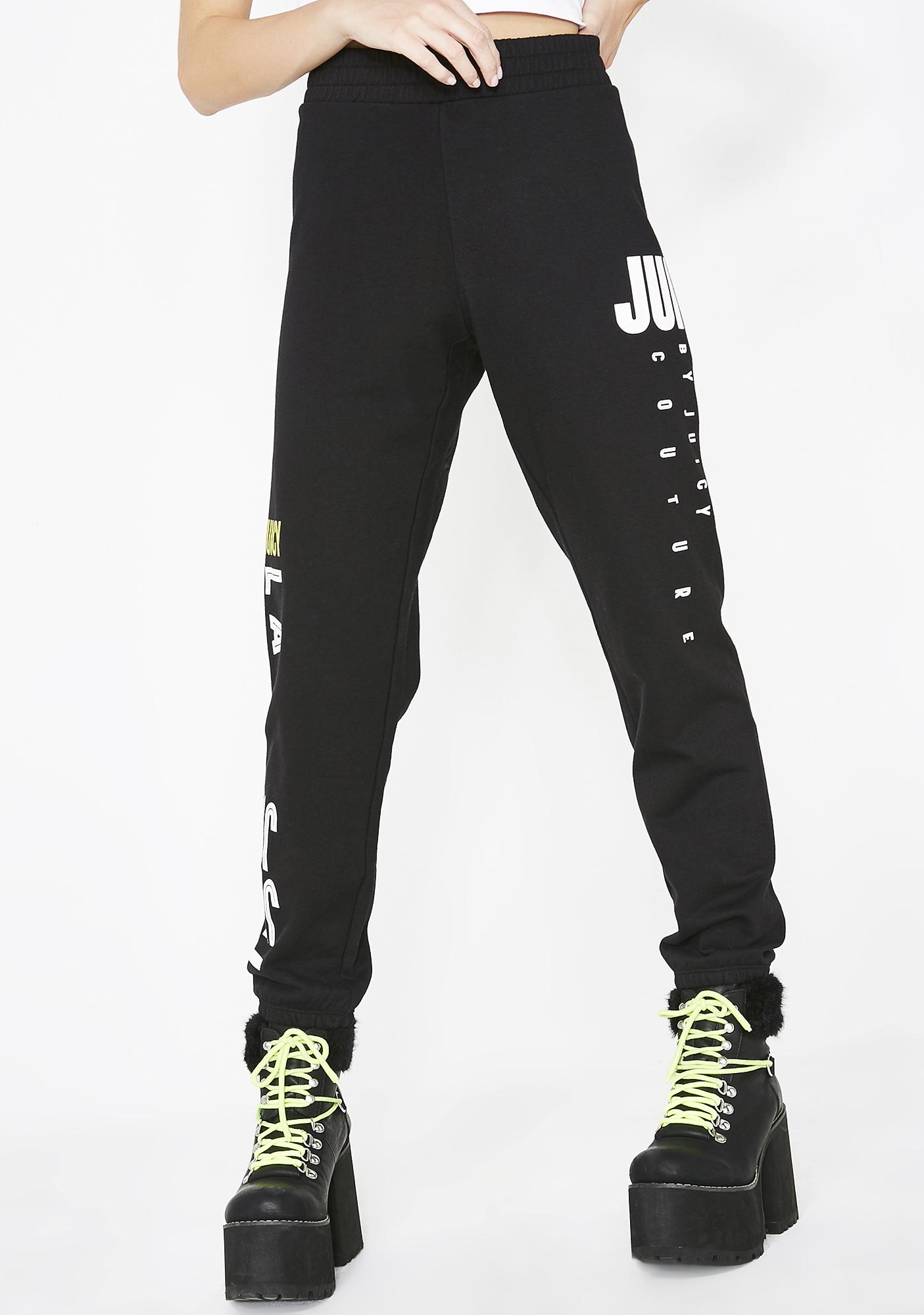 juicy couture black sweatpants