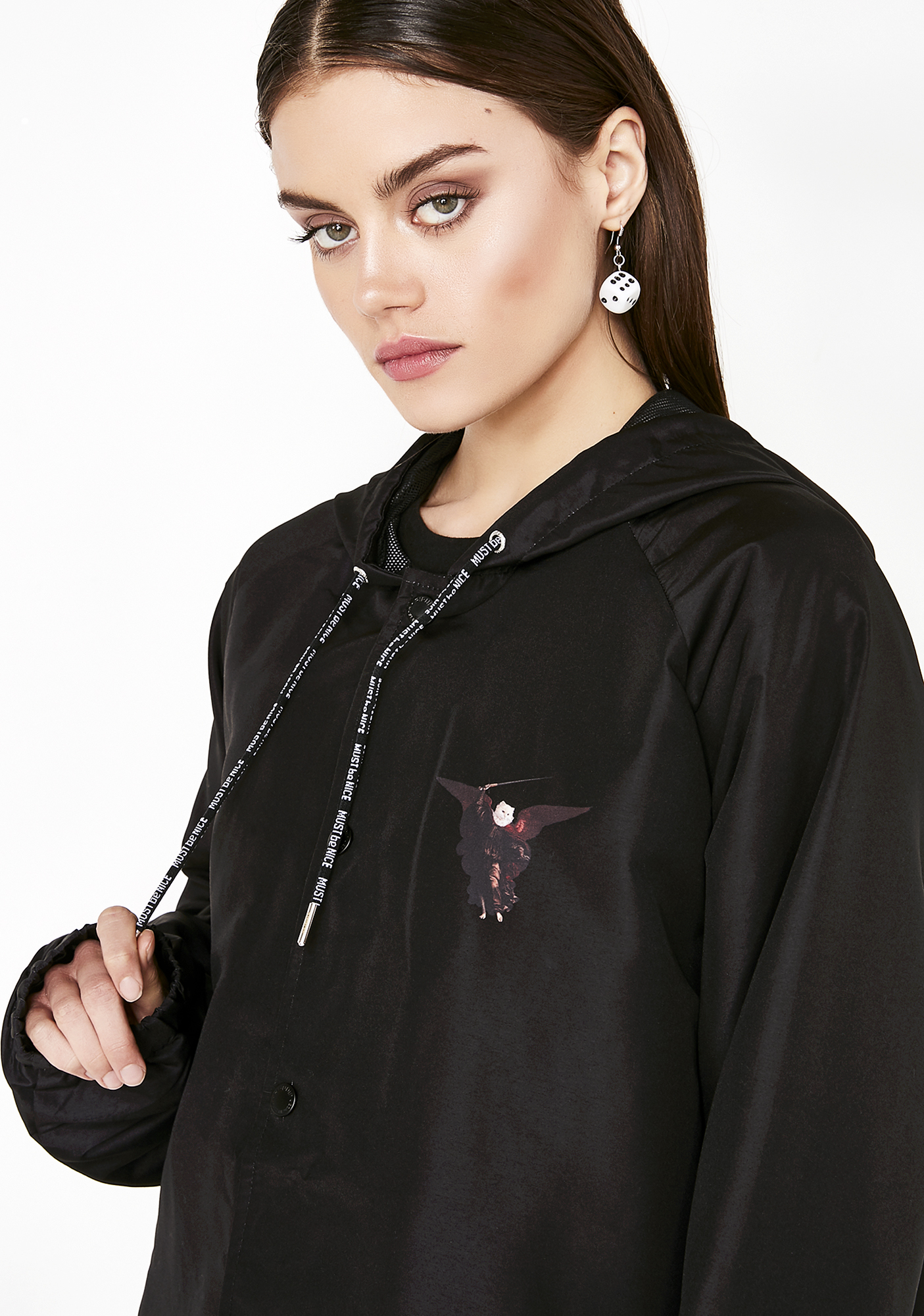 ripndip hell pit black coaches jacket