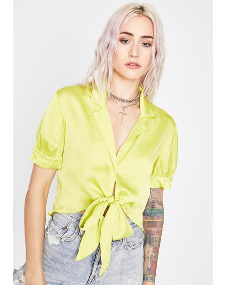 Kiwi Best Dressed Dame Crop Top