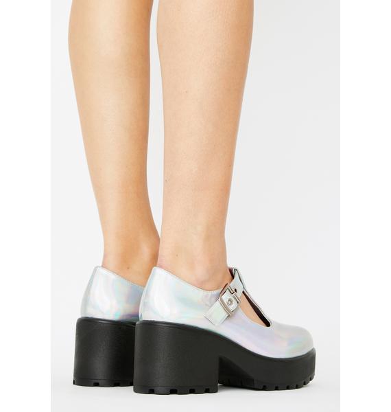 Koi Footwear Mary Jane Shoes On Sale Clearance - Sai Mary Janes ' Mantis Edition' Womens Green