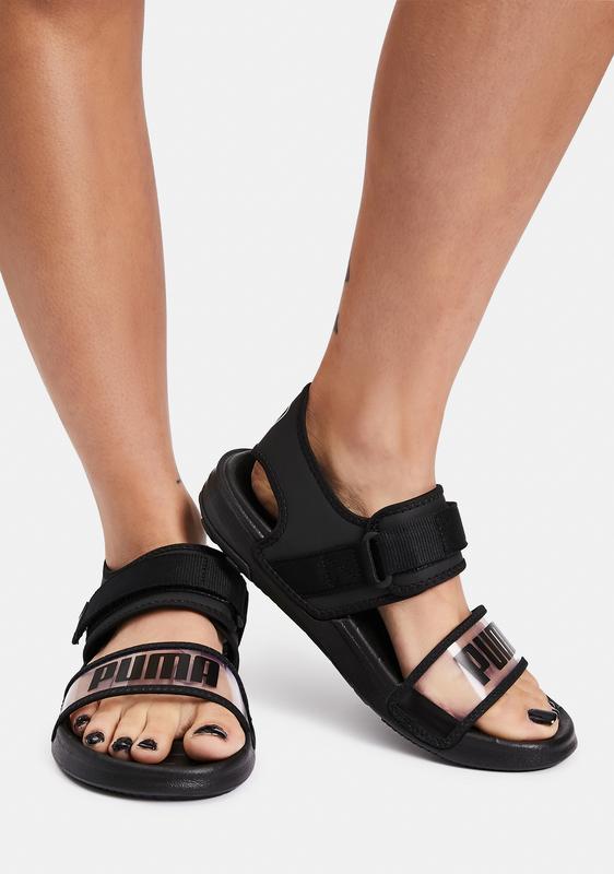 puma women's softride jelly sandals