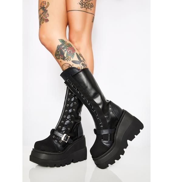 demonia gogo shaker boots