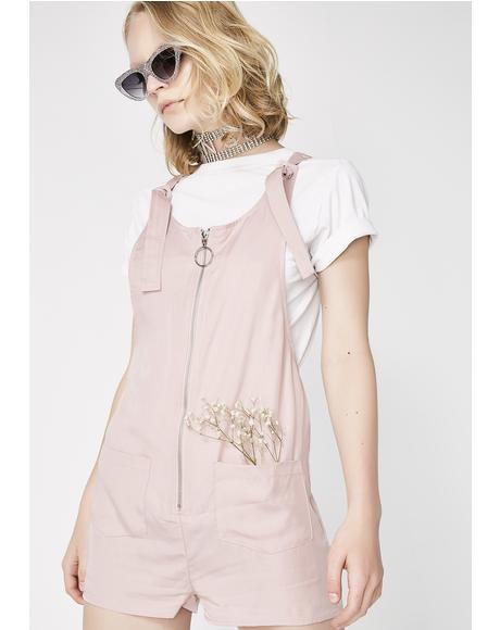 Sugar High Zip-Up Romper