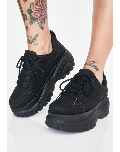 for the weekend platform sneakers