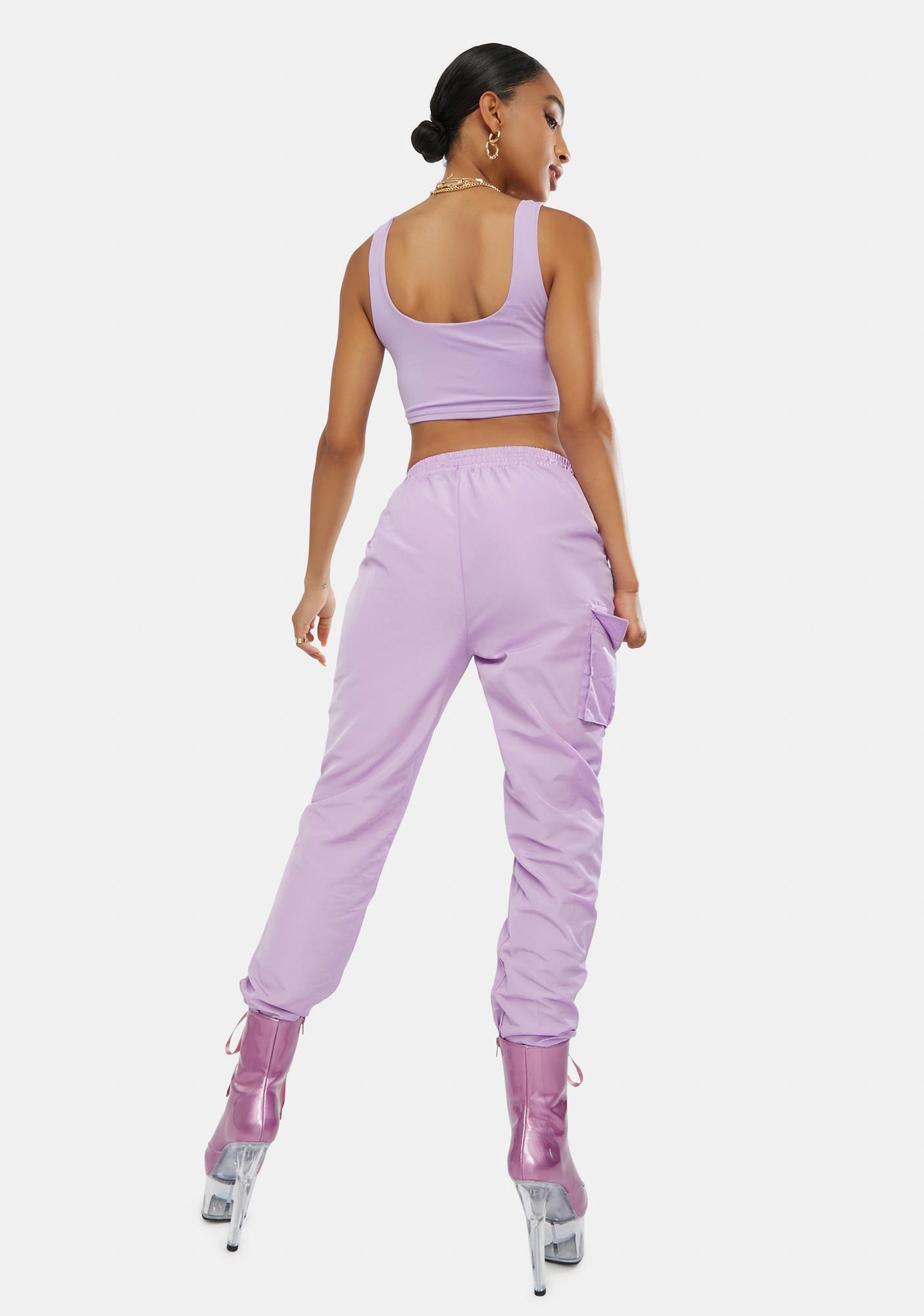 lavender joggers set