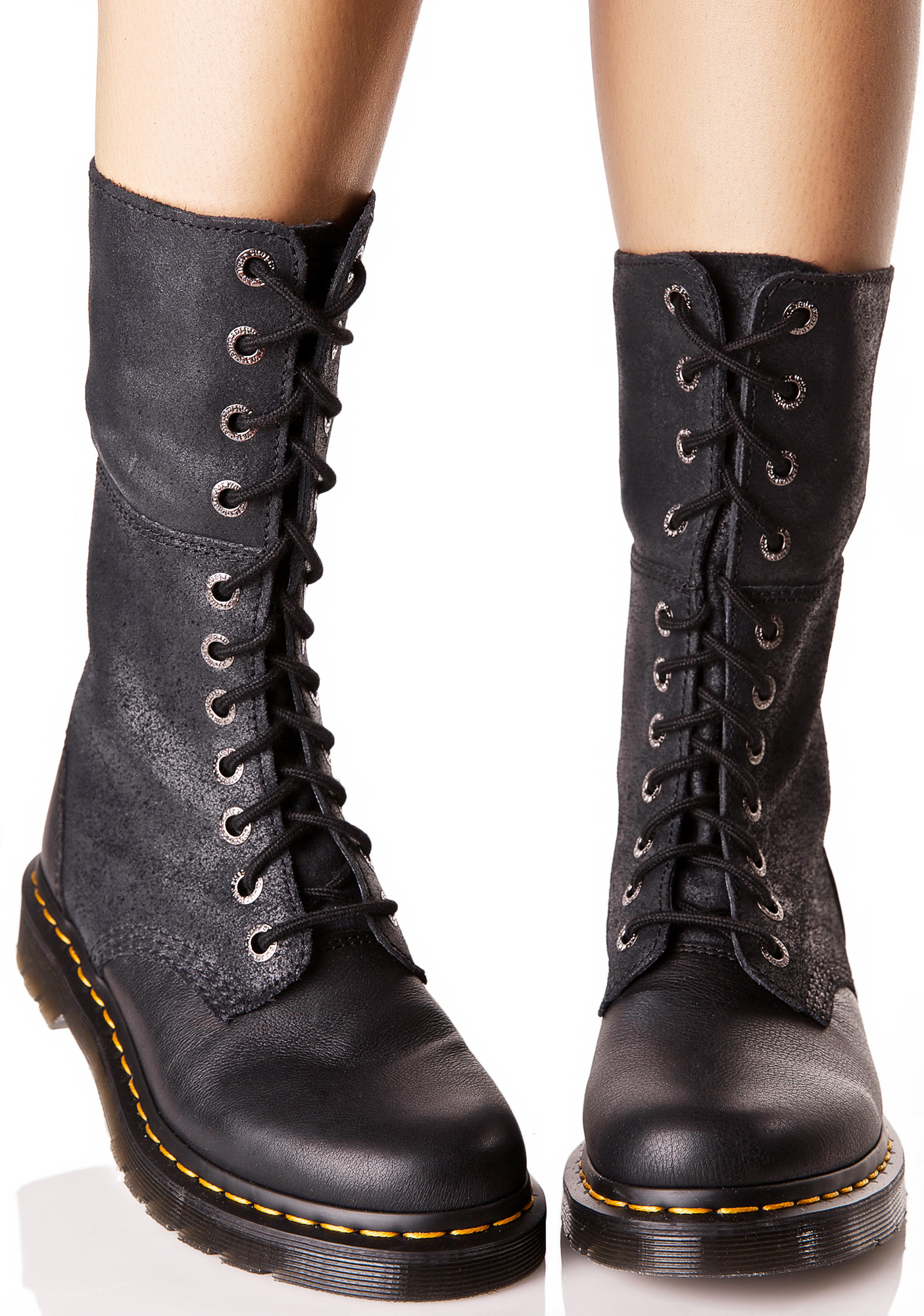 Dr. Martens Hazil Tall Slouch Boots | Dolls Kill