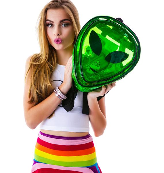 clear alien backpack