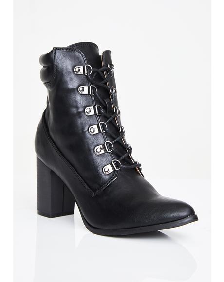 Current Mood Hellbat Platform Boots | Dolls Kill