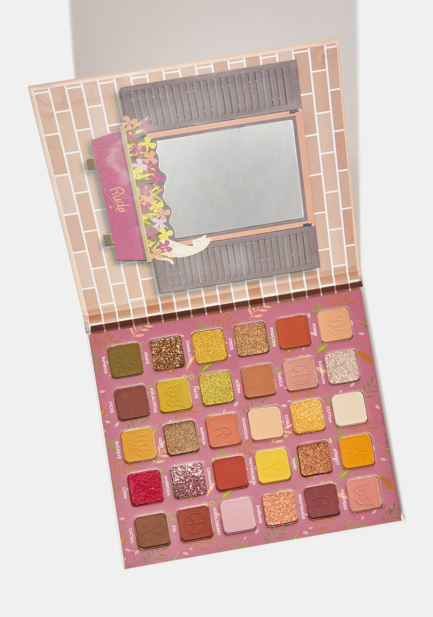 Rude Cosmetics Flower Child 30 Pressed Pigment & Shadows Potpourri