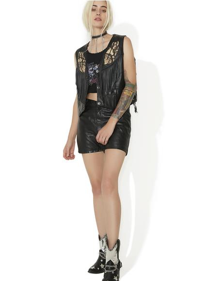 Vintage Red, White, N' Black Leather Racing Jacket | Dolls ...
