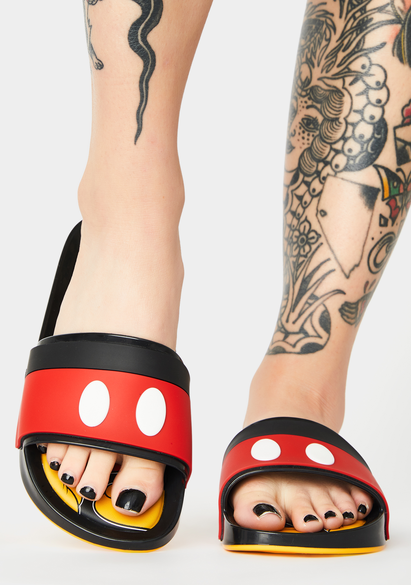 mickey & friends slide sandal