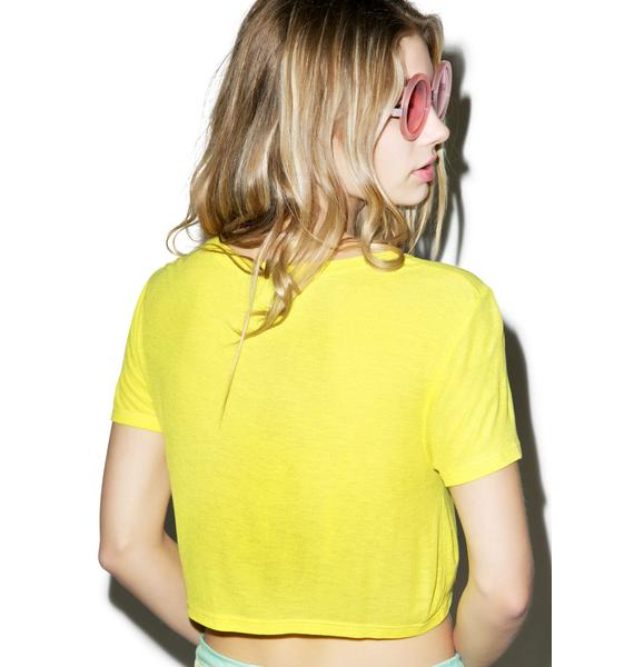 Wildfox Couture Cute Flavor Caribbean Crop Dolls Kill
