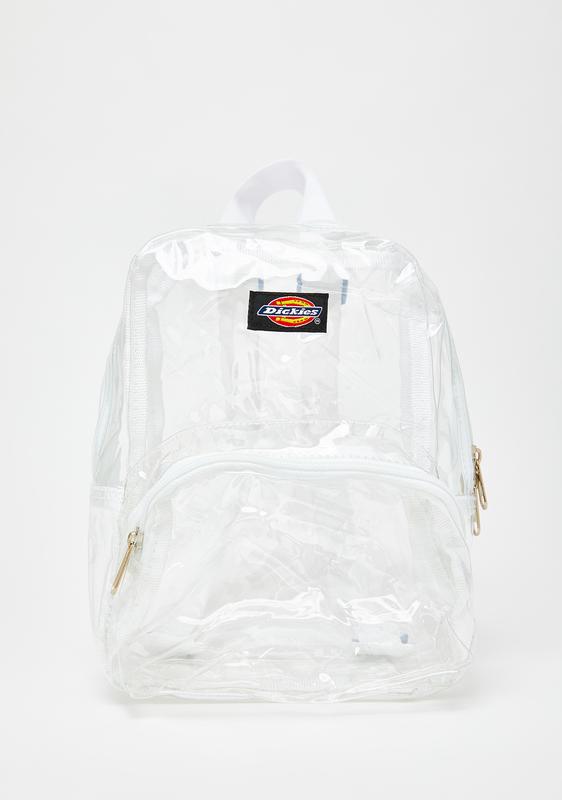 dickies mini clear backpack