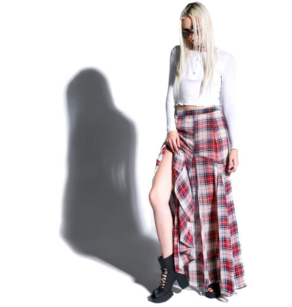 goddess maxi skirt