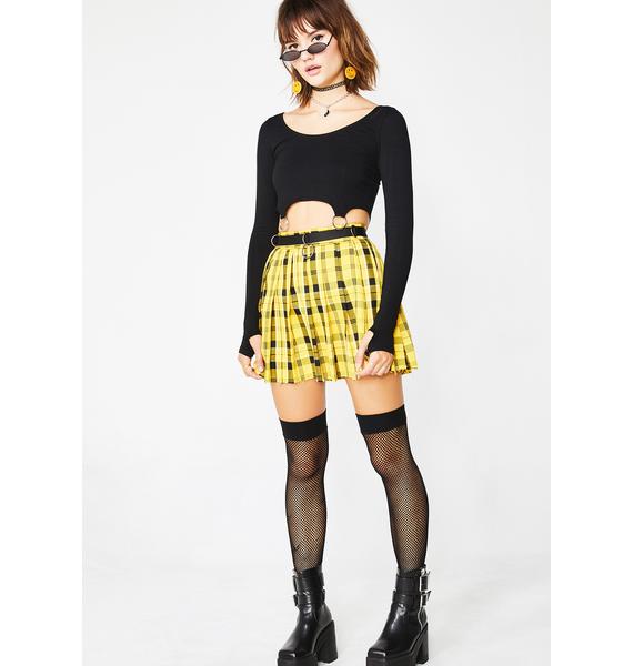 Current Mood Sunny Dress Code Plaid Skirt Dolls Kill 9424