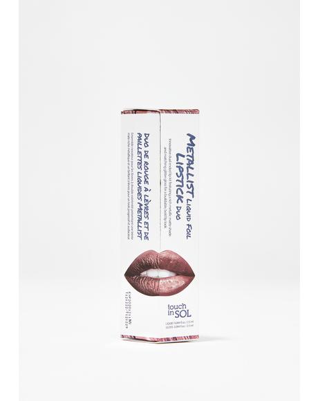 Maria Metallist Liquid Lipstick Duo