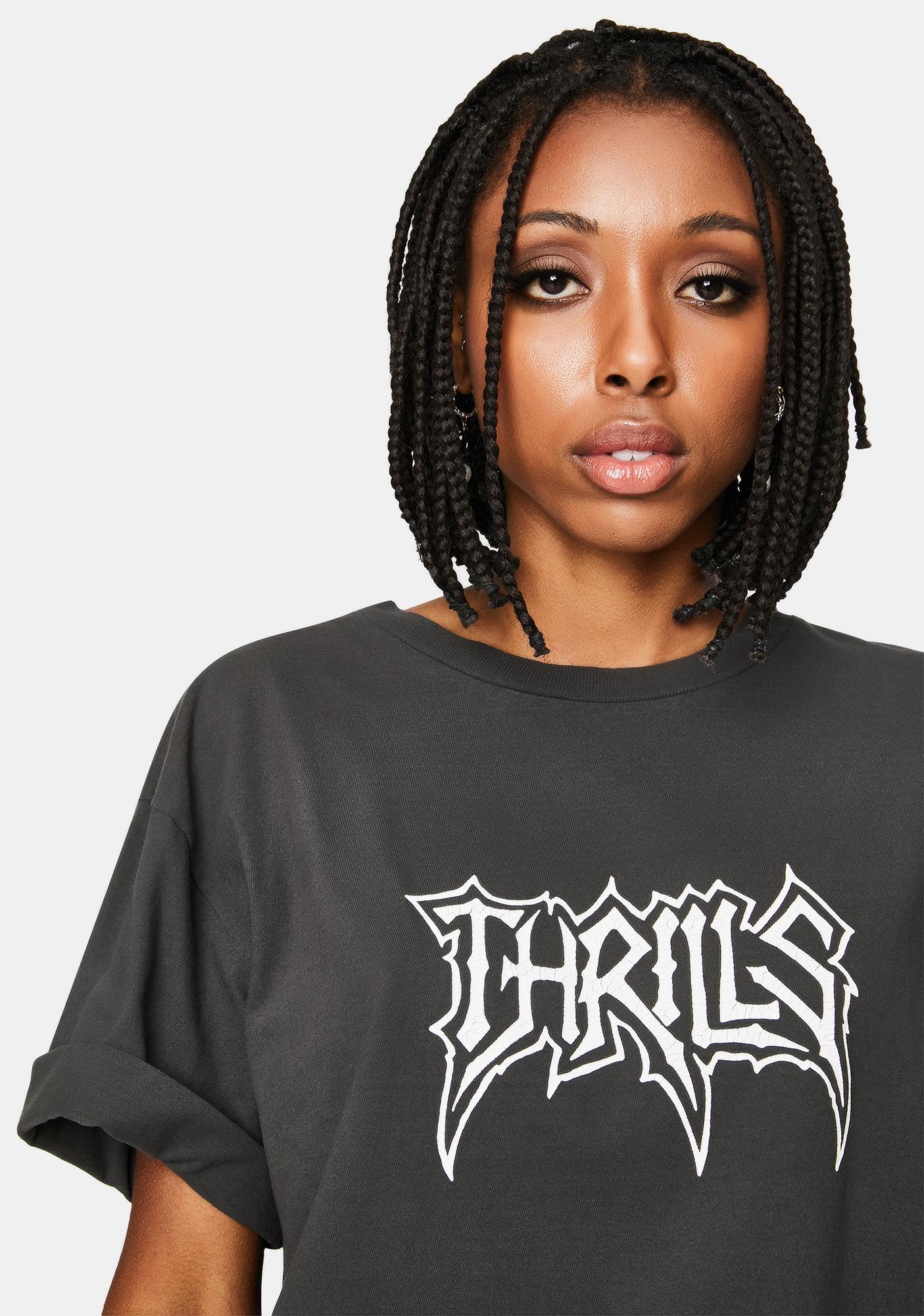 t shirt dress thrills