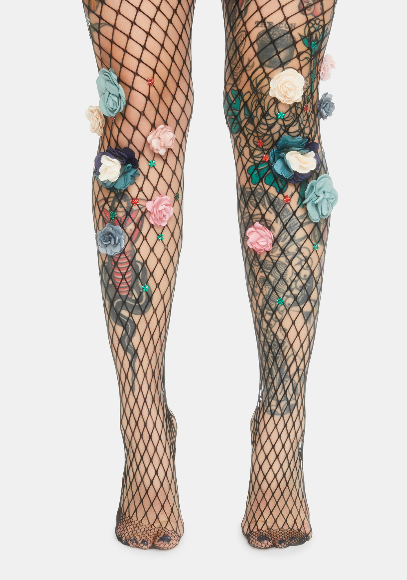 flower fishnets