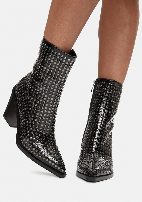 Big Commitment Studded Ankle Boots