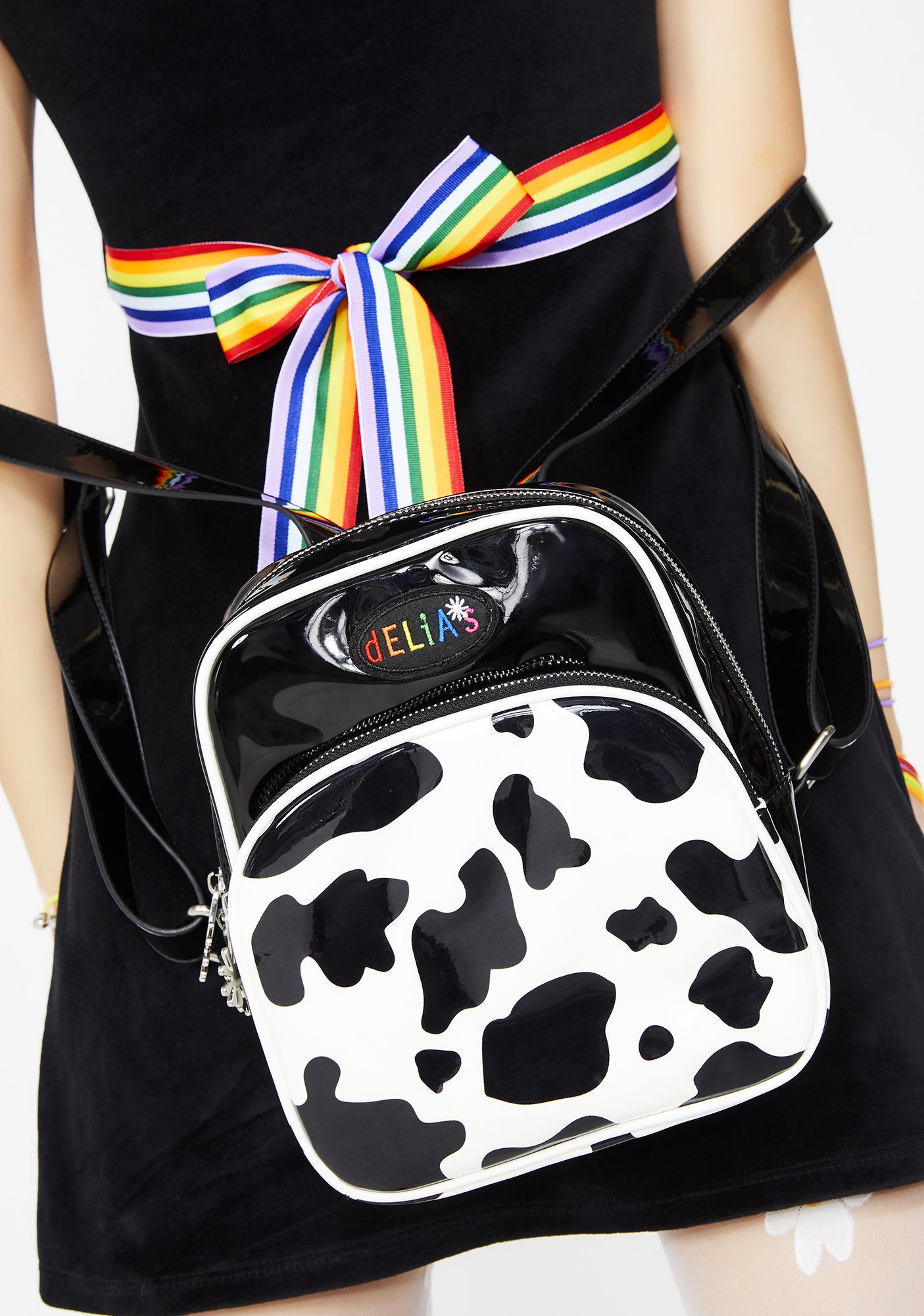 jansport cow print backpack