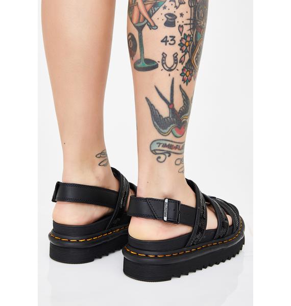 Dr. Martens Yelena Sequin Sandals | Dolls Kill