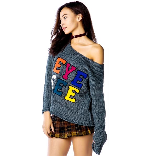 Insight You See Eye See Crew Sweater | Dolls Kill