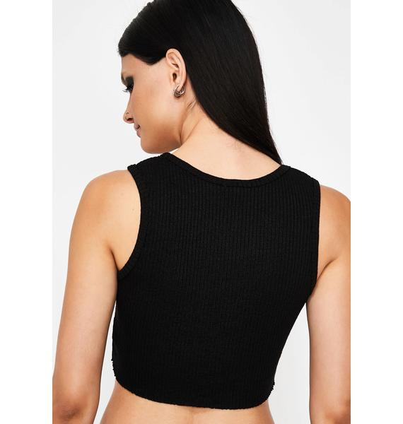 Ribbed Destroyed Crop Tank Top | Dolls Kill
