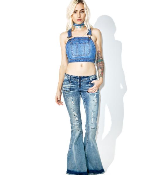 denim crop top mamma mia 2