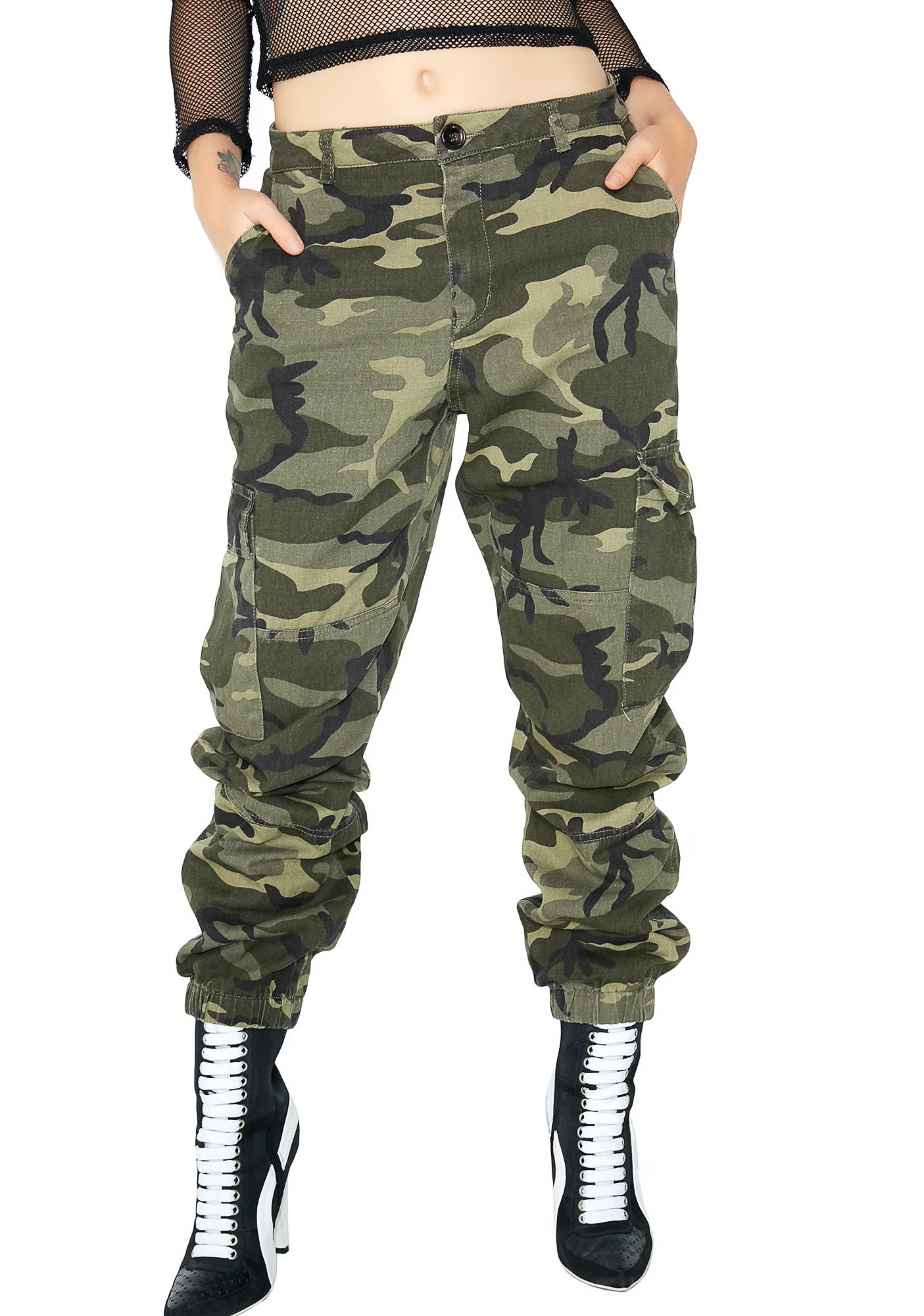 baggy camouflage pants
