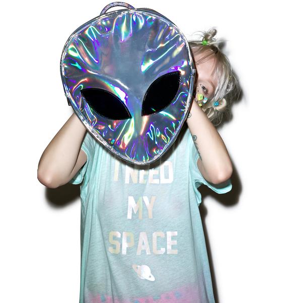 clear alien backpack