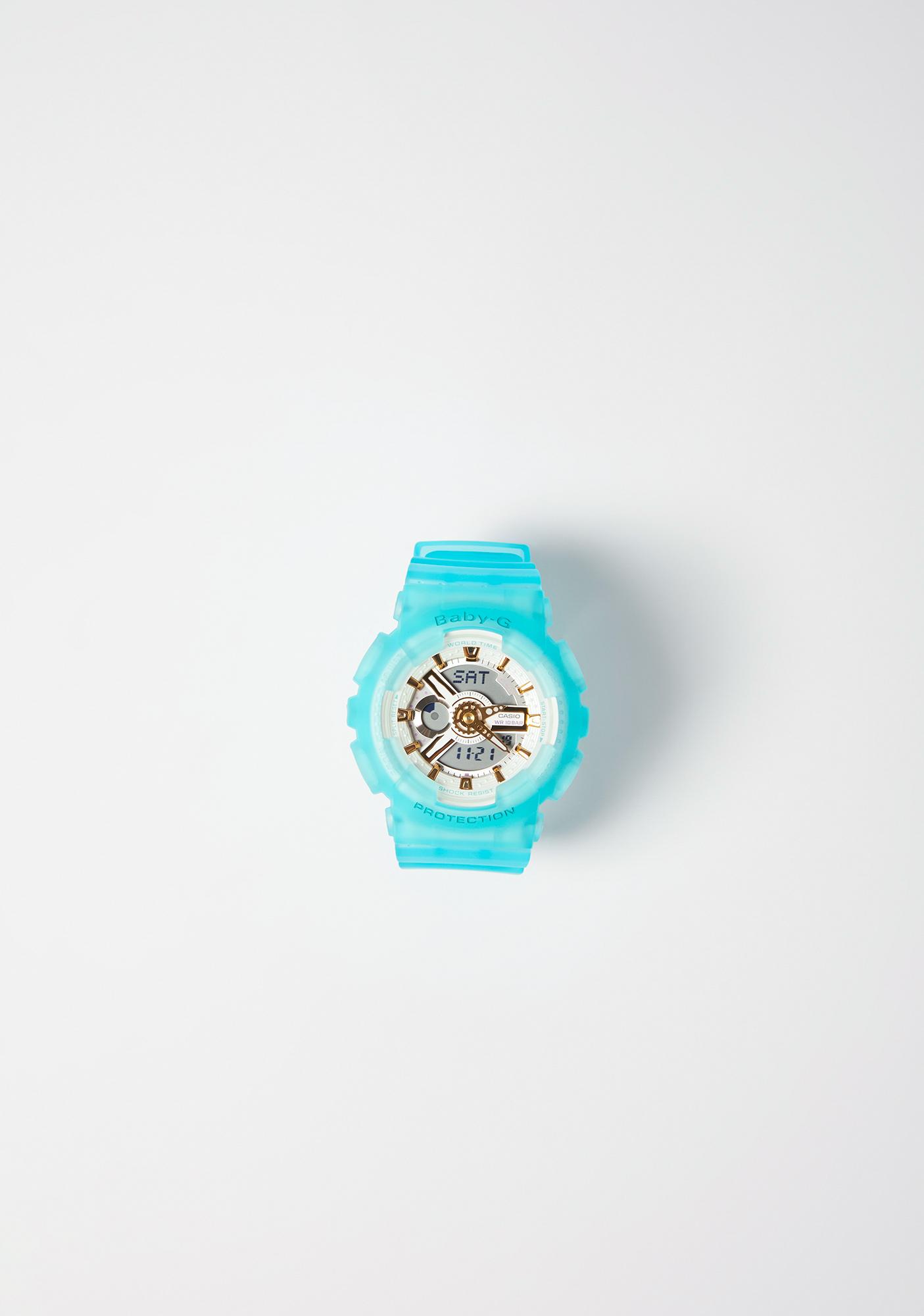 baby g watch turquoise