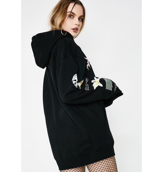 Flying Coffin Stack Pullover Hoodie | Dolls Kill