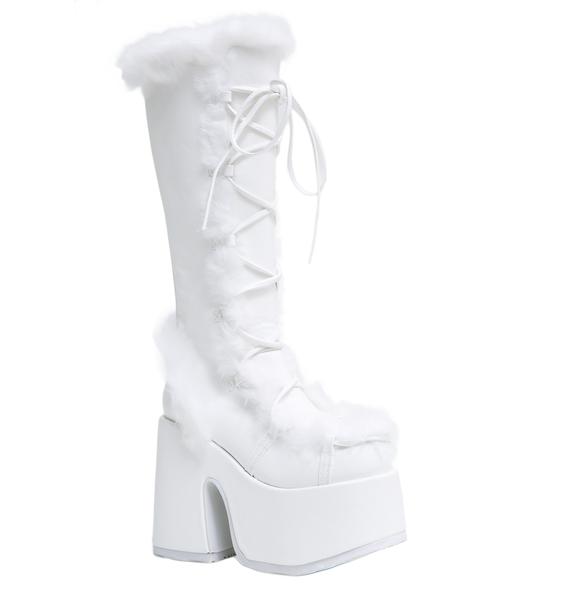 Demonia Pure Vigilance Platform Boots | Dolls Kill