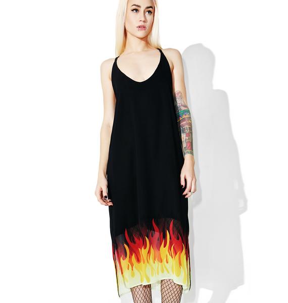 The Ragged Priest Inferno Dress | Dolls Kill