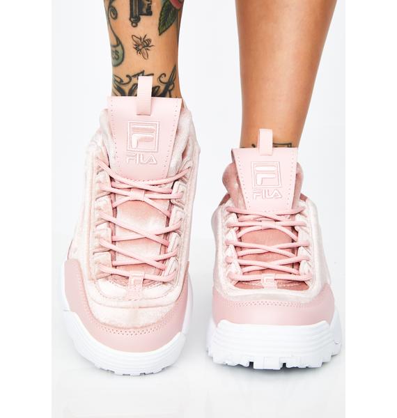 fila disruptor ii premium velour
