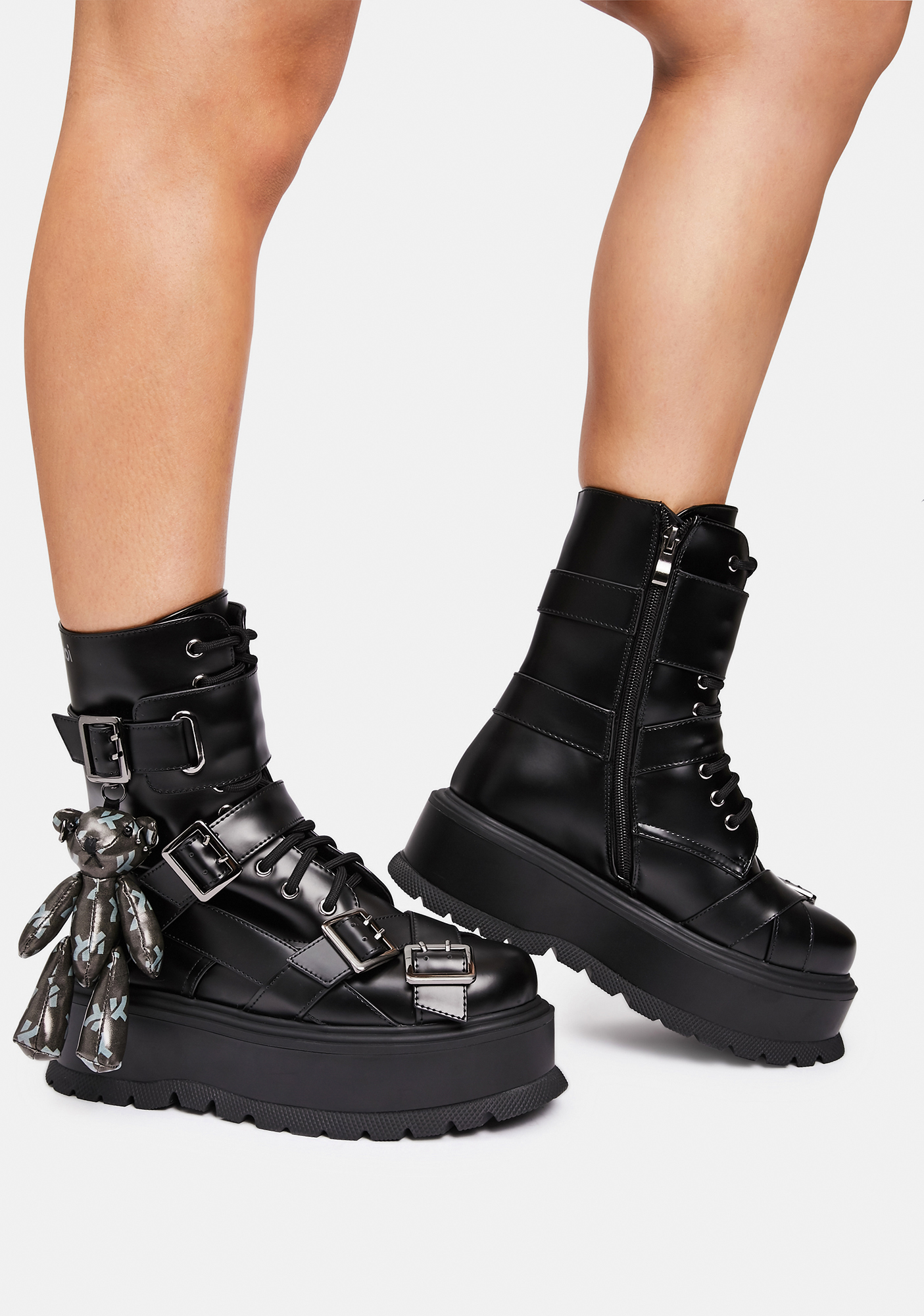 Koi Footwear The Final Offer Teddy Bear Boots Dolls Kill