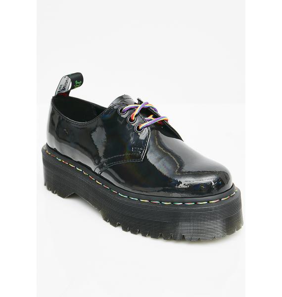 dr martens 1461 rainbow glitter