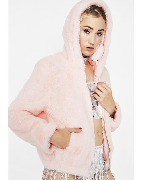 Pixie Feel Me Up Furry Jacket