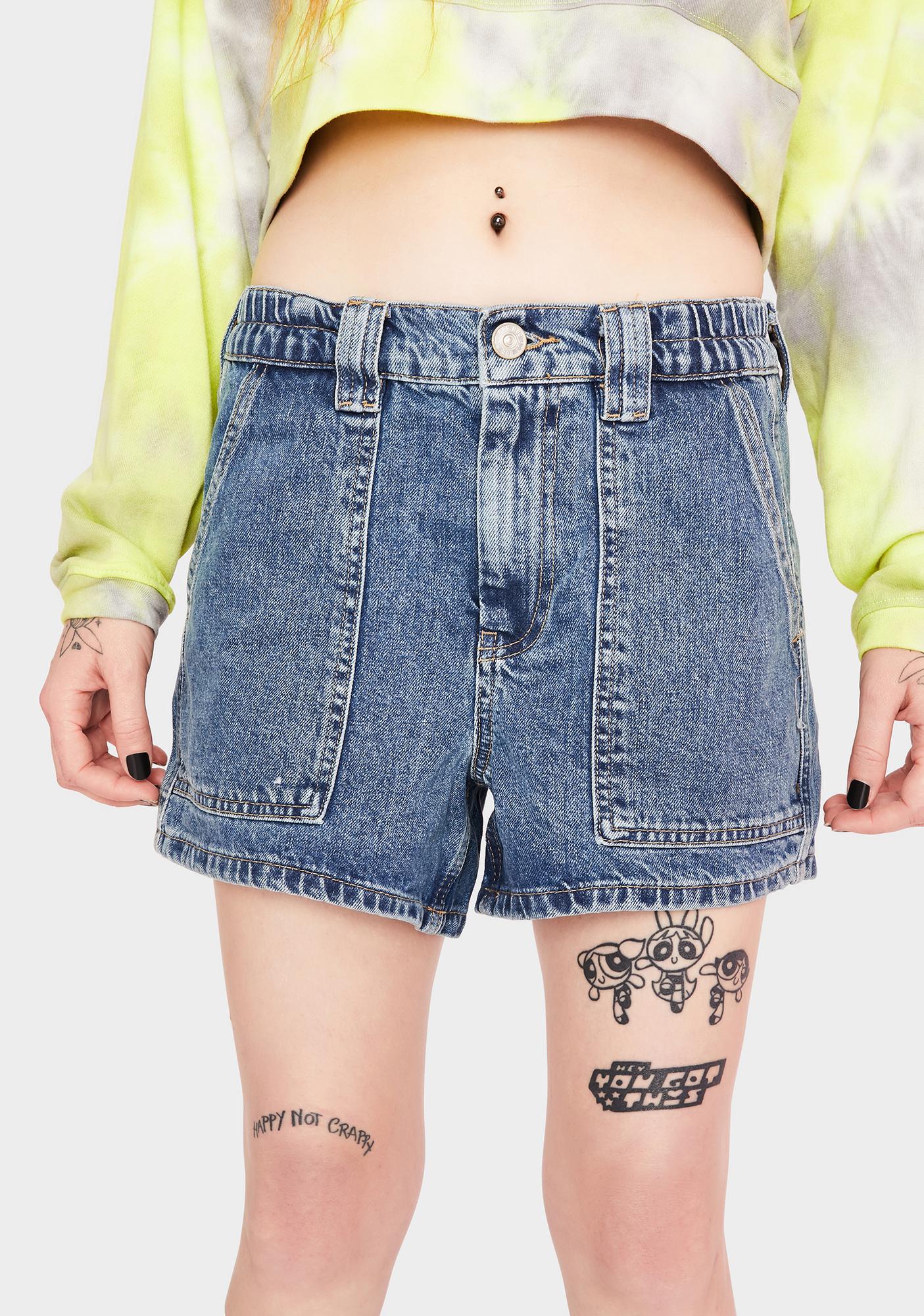 bdg jean shorts