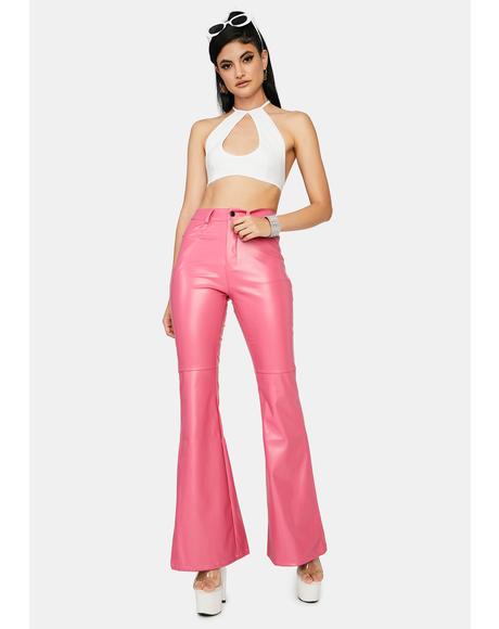 sixth june flare pants pink