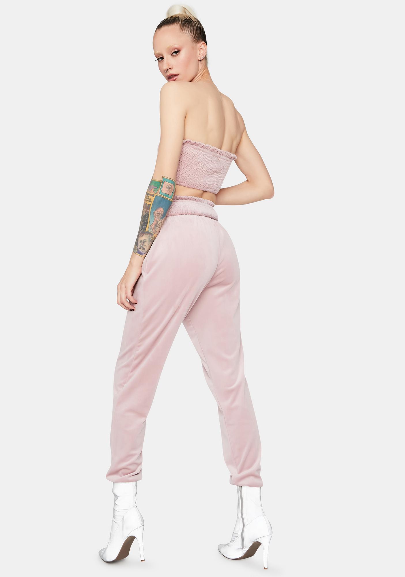 mauve jogger set