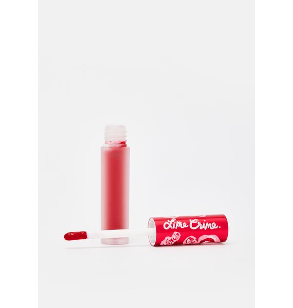 Lime Crime Red Velvet Velvetine Liquid Lipstick | Dolls Kill