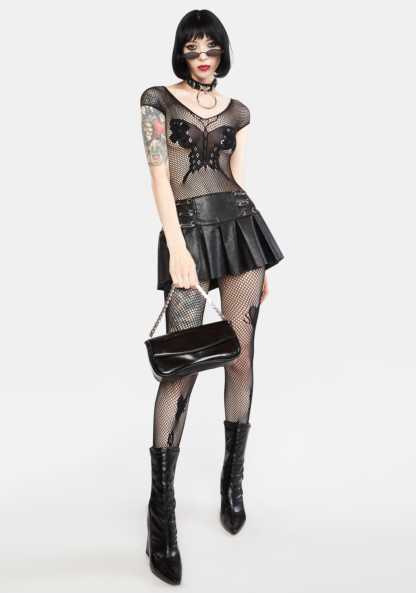 Butterfly Bodystocking Black Dolls Kill